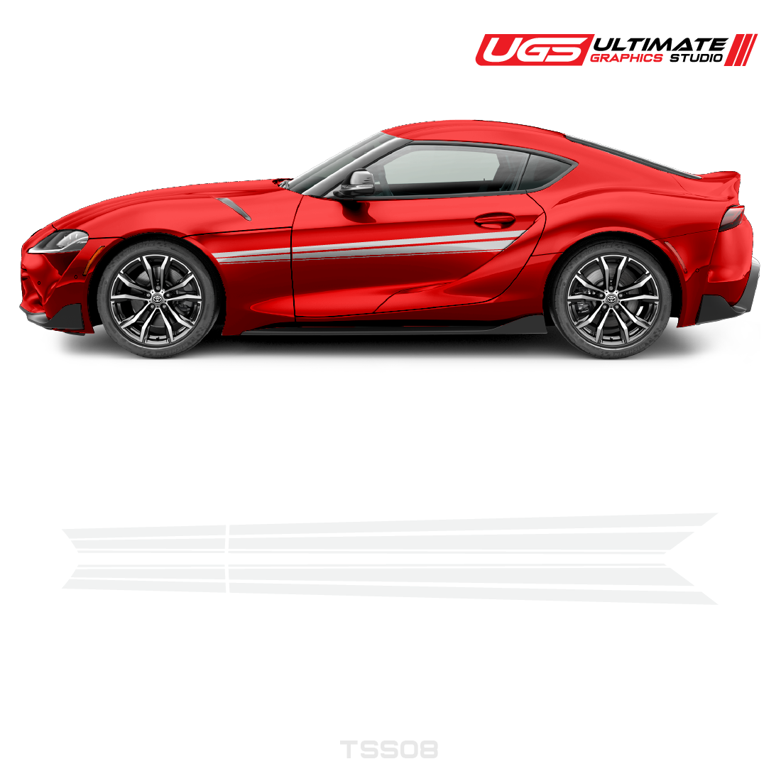 Toyota Supra Accents Graphics