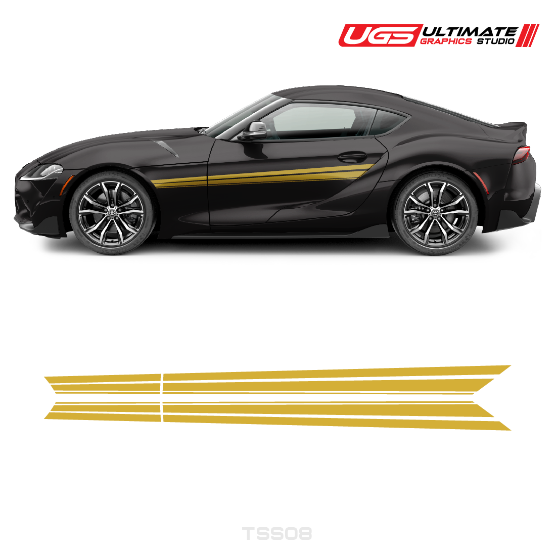 Toyota Supra Accents Graphics