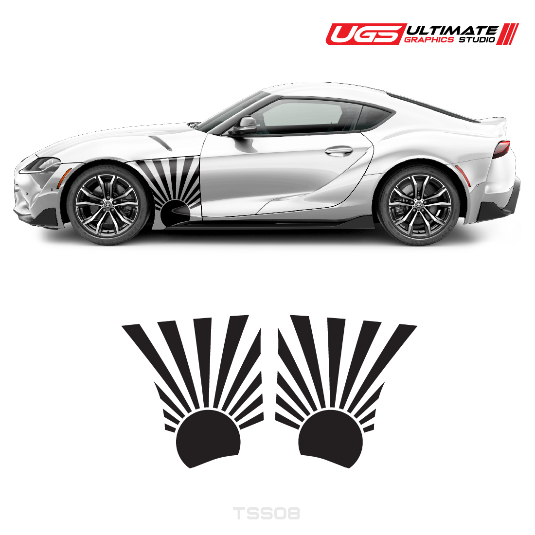 Toyota Supra Accents Graphics