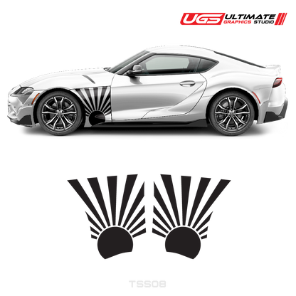 Toyota Supra Accents Graphics
