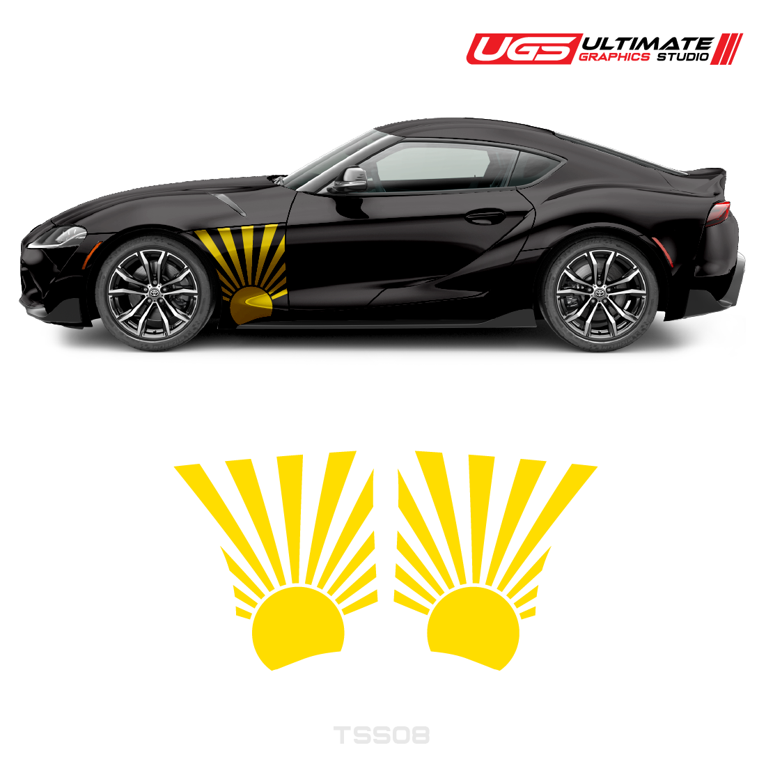 Toyota Supra Accents Graphics