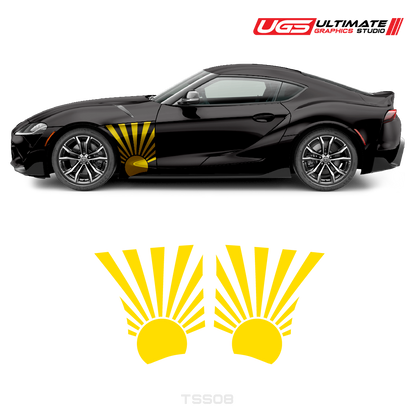 Toyota Supra Accents Graphics