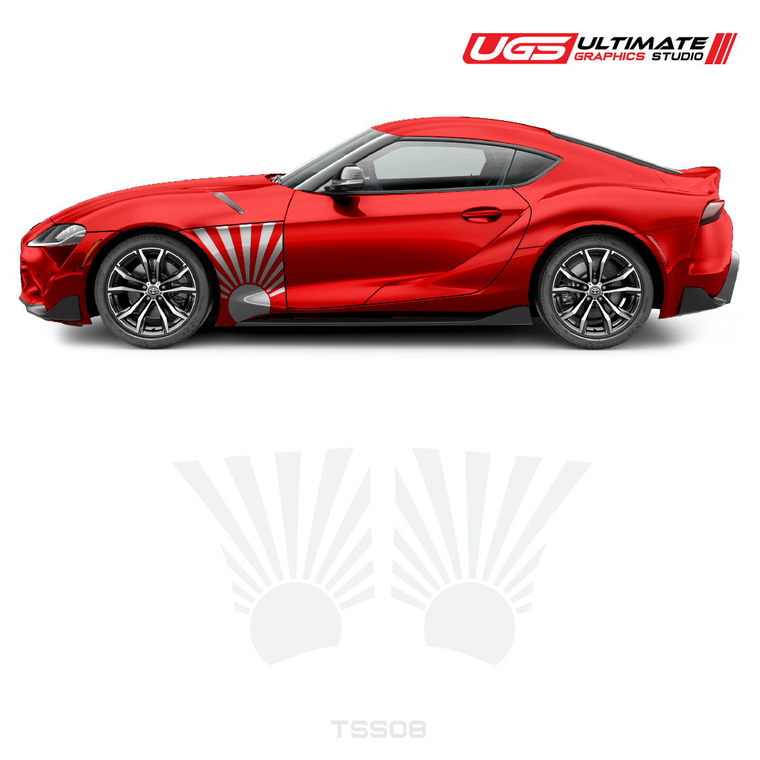 Toyota Supra Accents Graphics