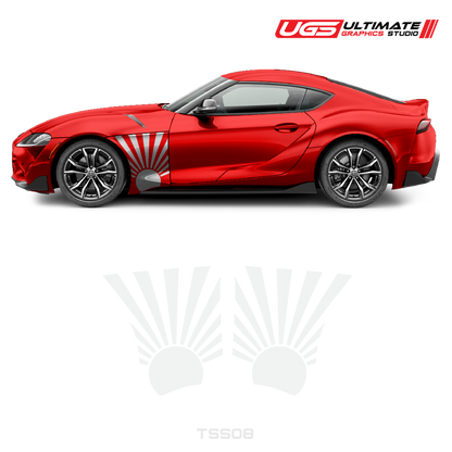 Toyota Supra Accents Graphics