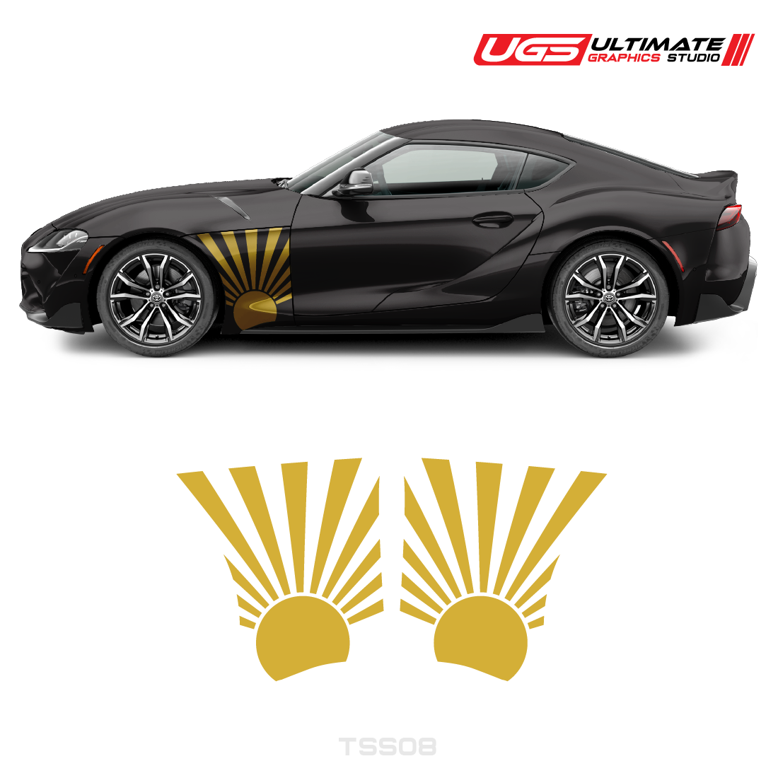 Toyota Supra Accents Graphics