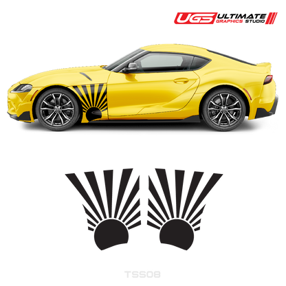 Toyota Supra Accents Graphics