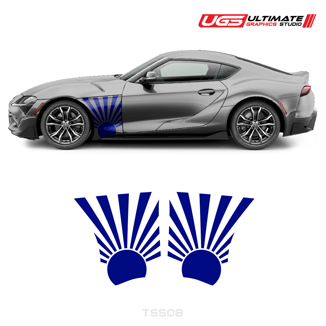 Toyota Supra Accents Graphics