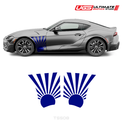 Toyota Supra Accents Graphics