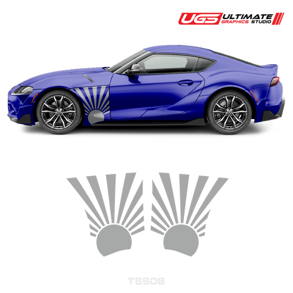 Toyota Supra Accents Graphics