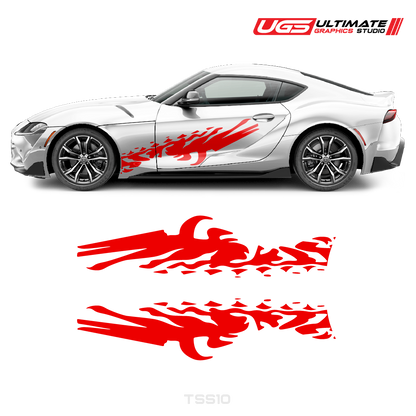 Toyota Supra Accents Graphics