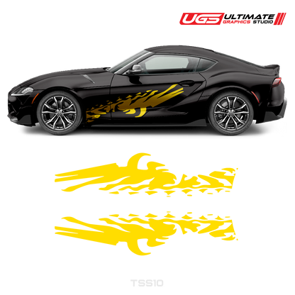 Toyota Supra Accents Graphics