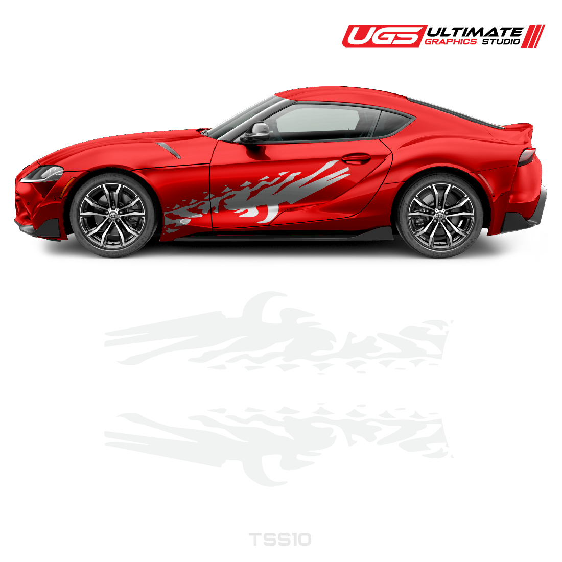 Toyota Supra Accents Graphics