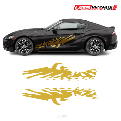 Toyota Supra Accents Graphics