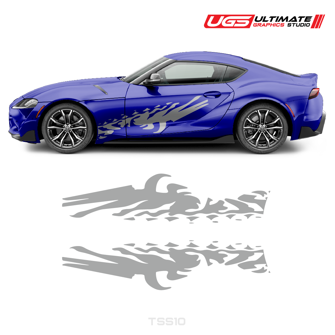 Toyota Supra Accents Graphics