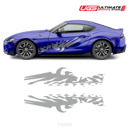 Toyota Supra Accents Graphics