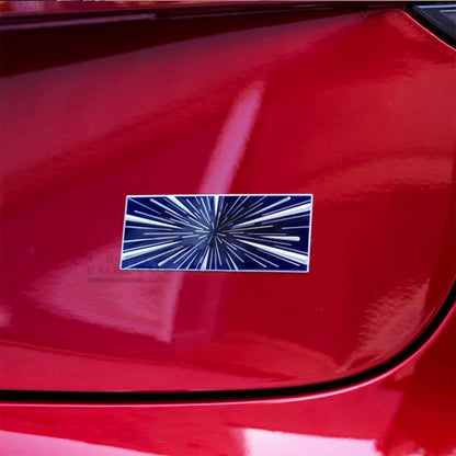 Insane Performance Mode Badge | Embossed Metal Rear Trunk Badging