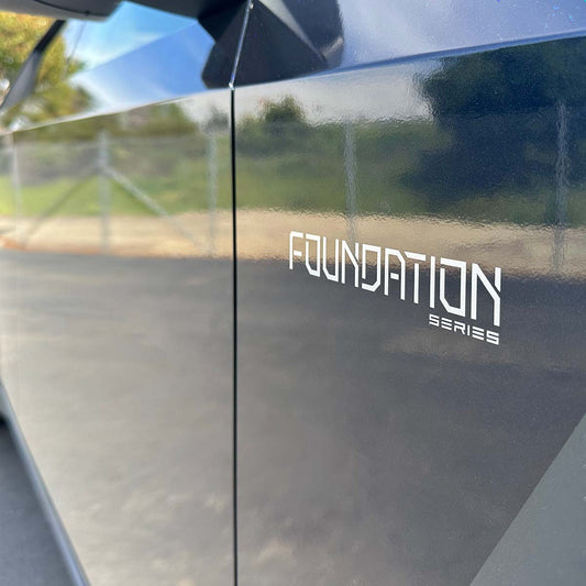 Cybertruck Foundation Series Fender & Tailgate Decals Tesla Logo