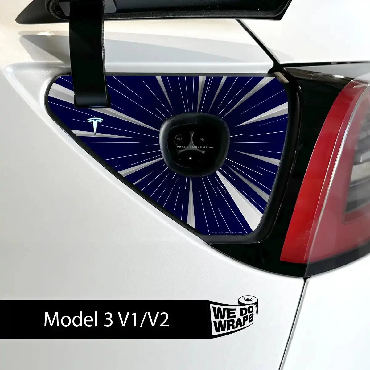 Insane Performance Mode Tesla Charge Port Wrap | Model 3