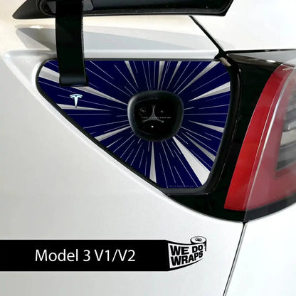 Insane Performance Mode Tesla Charge Port Wrap | Model 3