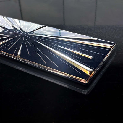 Ludicrous Performance Mode Badge | Embossed Metal Rear Trunk Badging