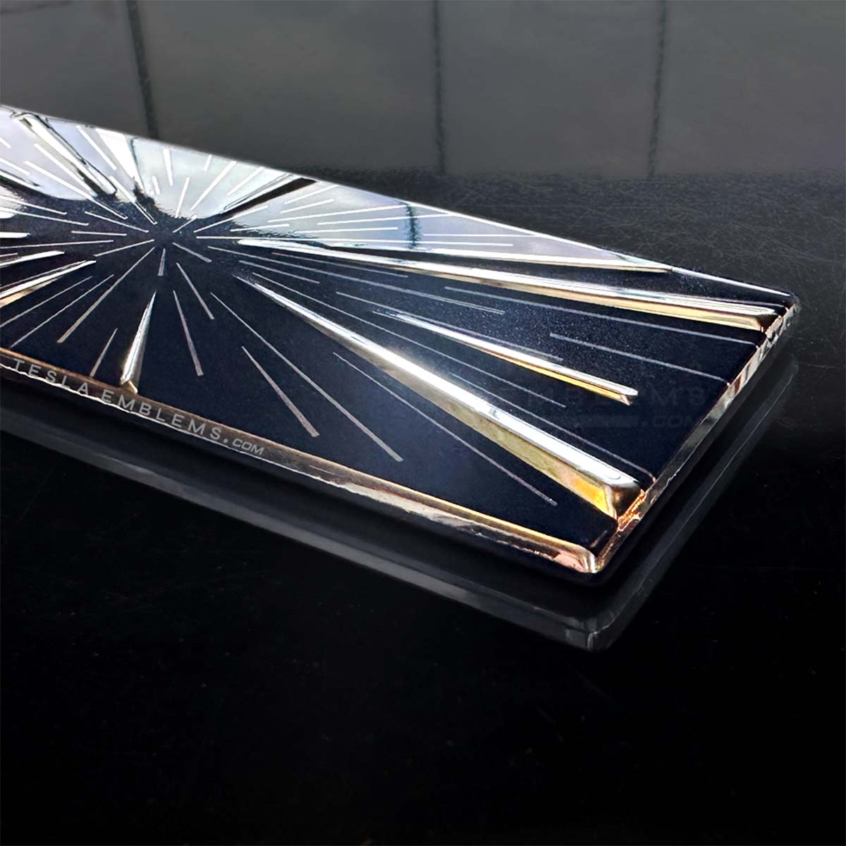 Insane Performance Mode Badge | Embossed Metal Rear Trunk Badging