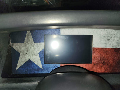 Digital Dash Beauty Backplate Insert for 1990-1993 Ford Foxbody Mustang - CarChains3d