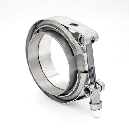 3.500" V-Band Assembly "Male/Female" - Titanium/Stainless Combination