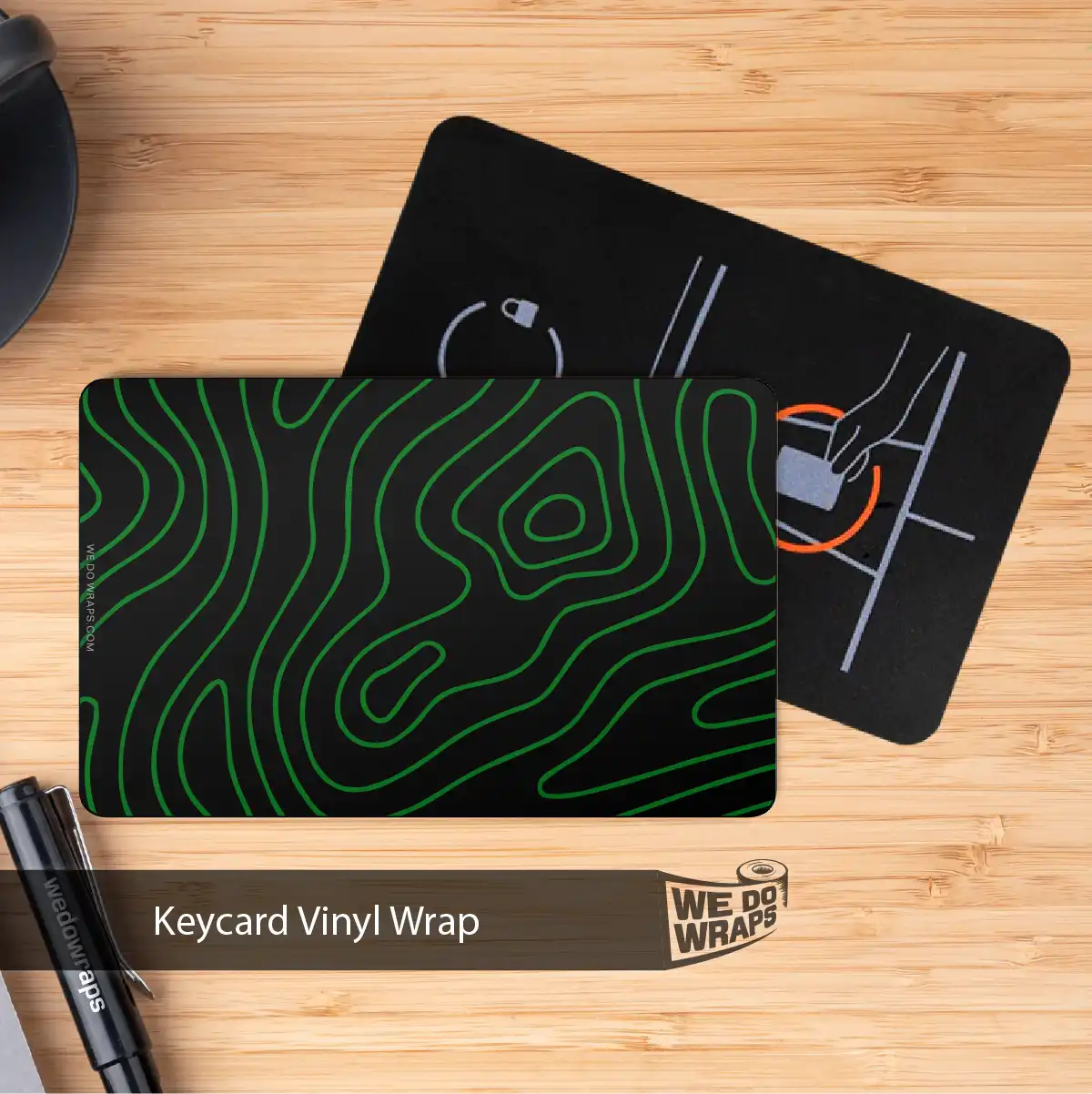 Topography Camo | NFC Key Card Wrap