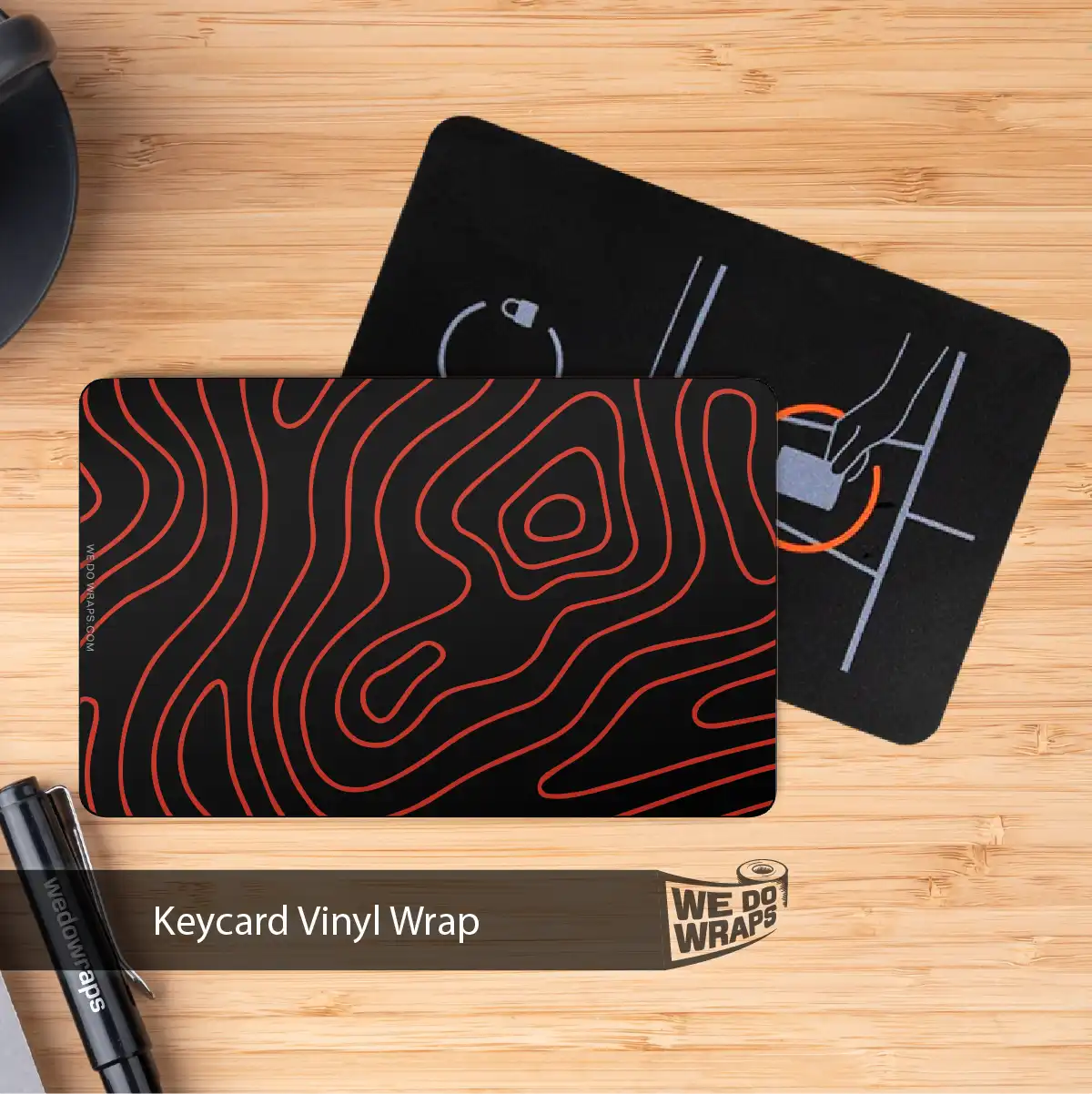 Topography Camo | NFC Key Card Wrap