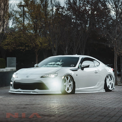 NIA Toyota 86 NIA Side Skirts Splitter Lip V2 2013+ GT86-SD-V2-PRM