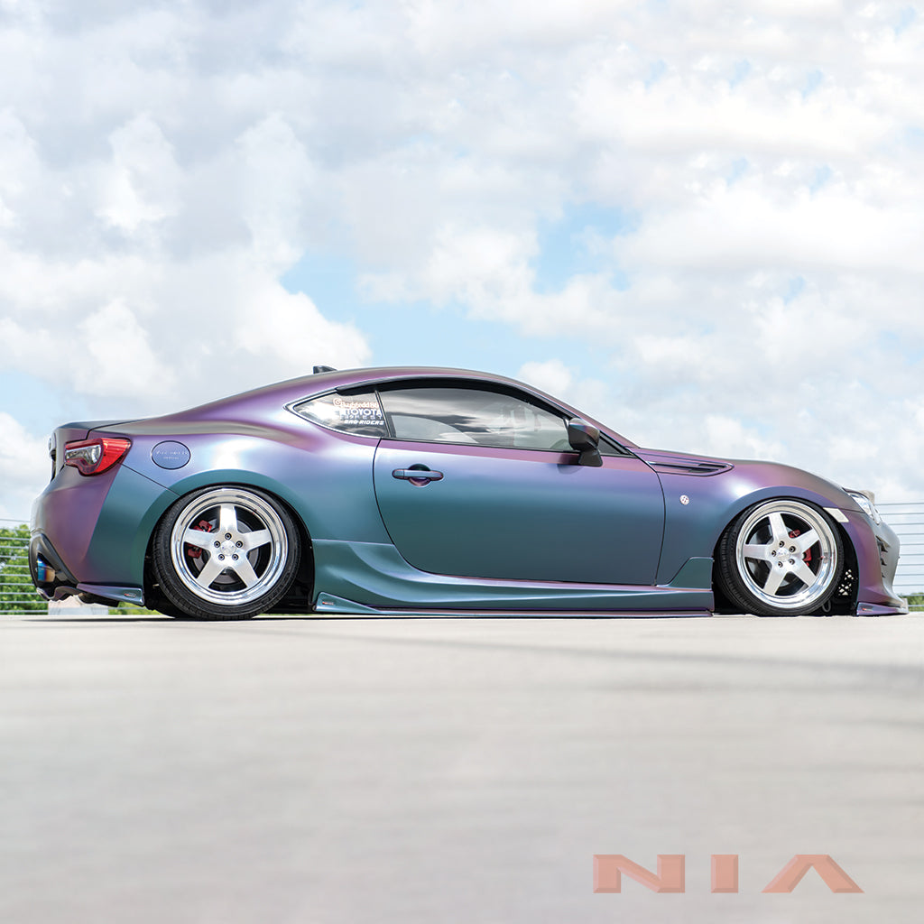 NIA Subaru BRZ NIA Side Skirts Splitter Lip V2 2013-2020 BRZ13-SD-V2-PRM