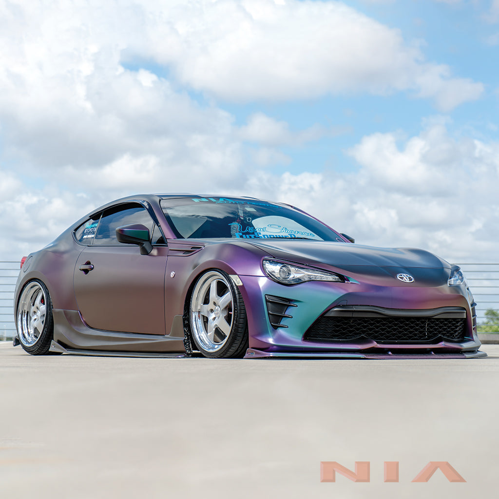 NIA Toyota 86 NIA Front Lip Splitter Kit 2017+ 86-FS-RWB