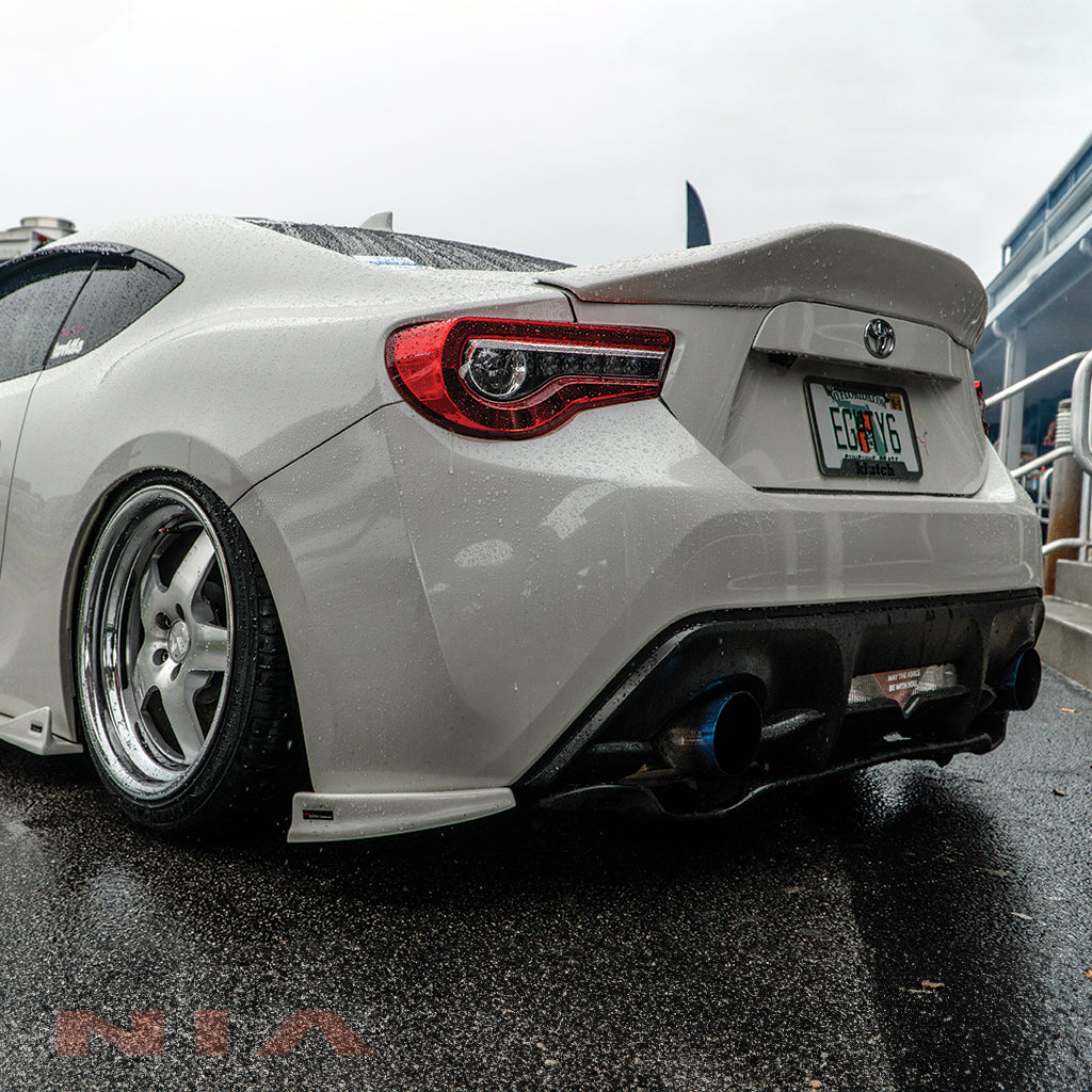 NIA Toyota 86 NIA Rear Lip Spats 2017+ 86-RA-RWB