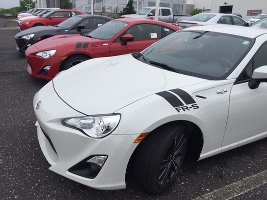 Fender Decal Stripes and FR-S for 2015 Toyota Scion