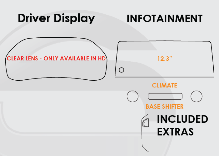 Toyota Grand Highlander Screen ProTech Kit
