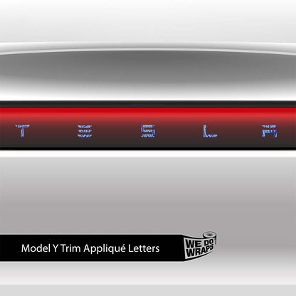 Tatau Tribal Pattern Tesla Emblem Decals (Front + Back) | Model Y