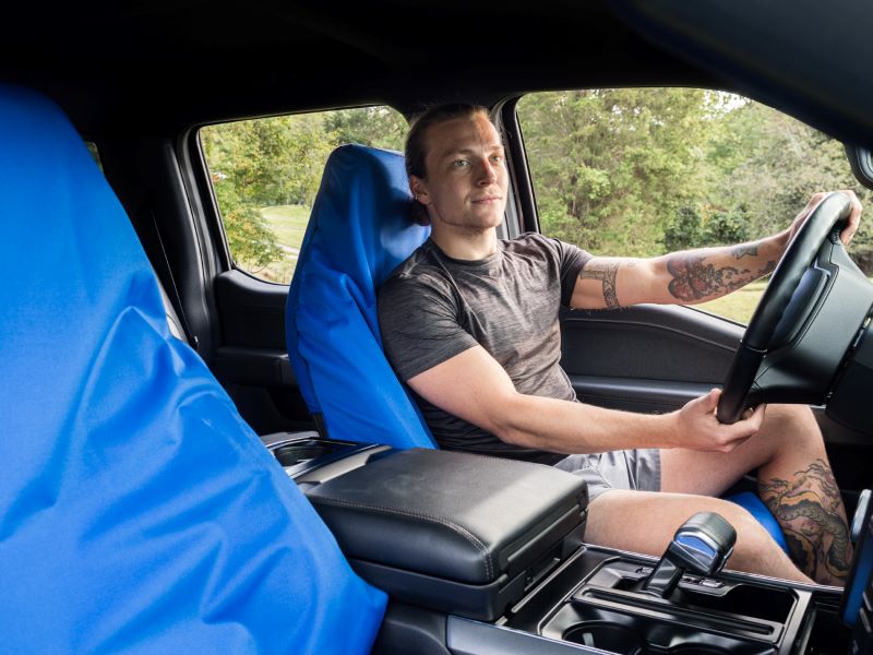 XL Waterproof Truck Seat Covers | F-150, RAM, Silverado, Tundra | Sweat-Proof | DriSeats®