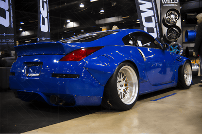 Nissan Fairlady 350z Black Rocket Bunny Style Duck Tail Trunk Spoiler (2002 - 2008)