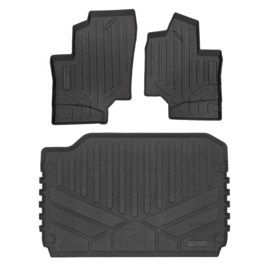 SMARTLINER Rugged Rubber Floor Liners For 2019-2026 Can-Am Commander (2 Seater)