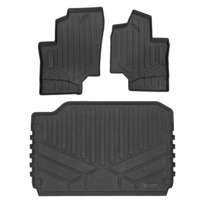 SMARTLINER Rugged Rubber Floor Liners For 2019-2026 Can-Am Commander (4 Seater)