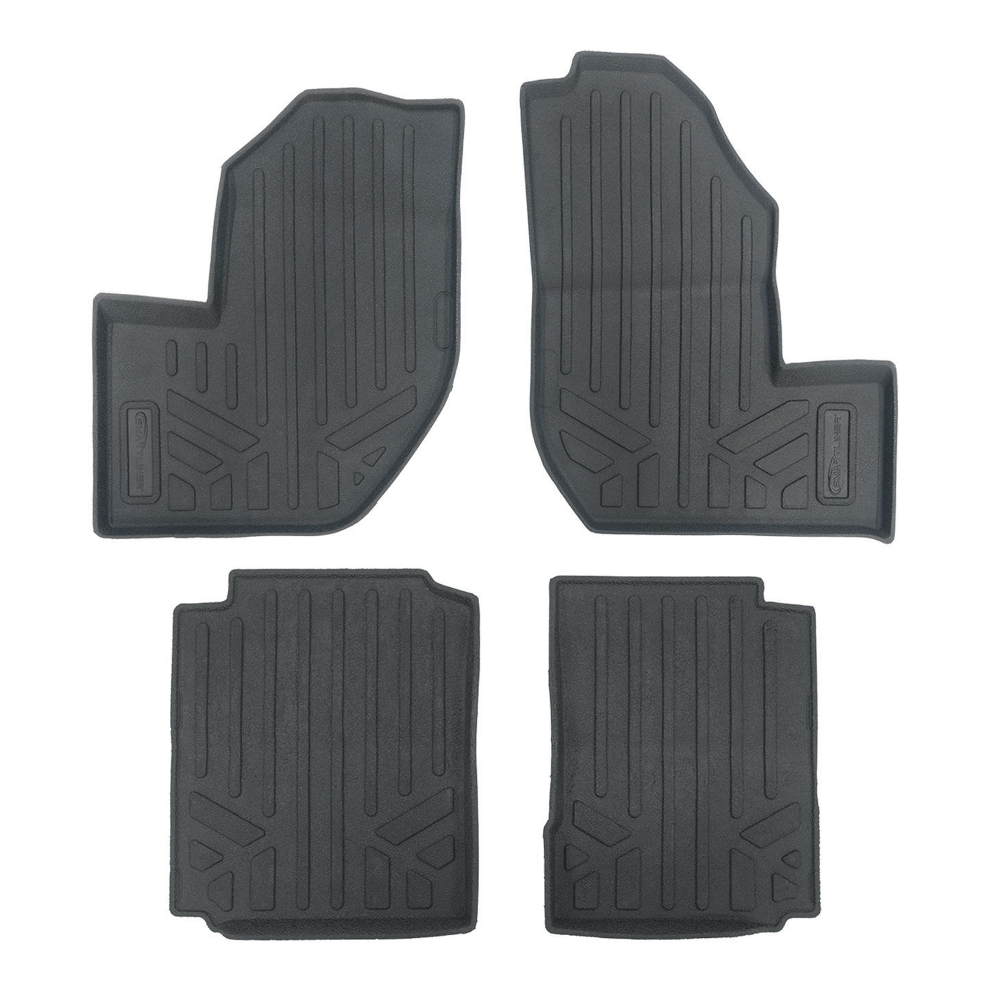 SMARTLINER Custom Fit Rugged Rubber Floor Liners For 2018-2025 Yamaha Wolverine RMA X4