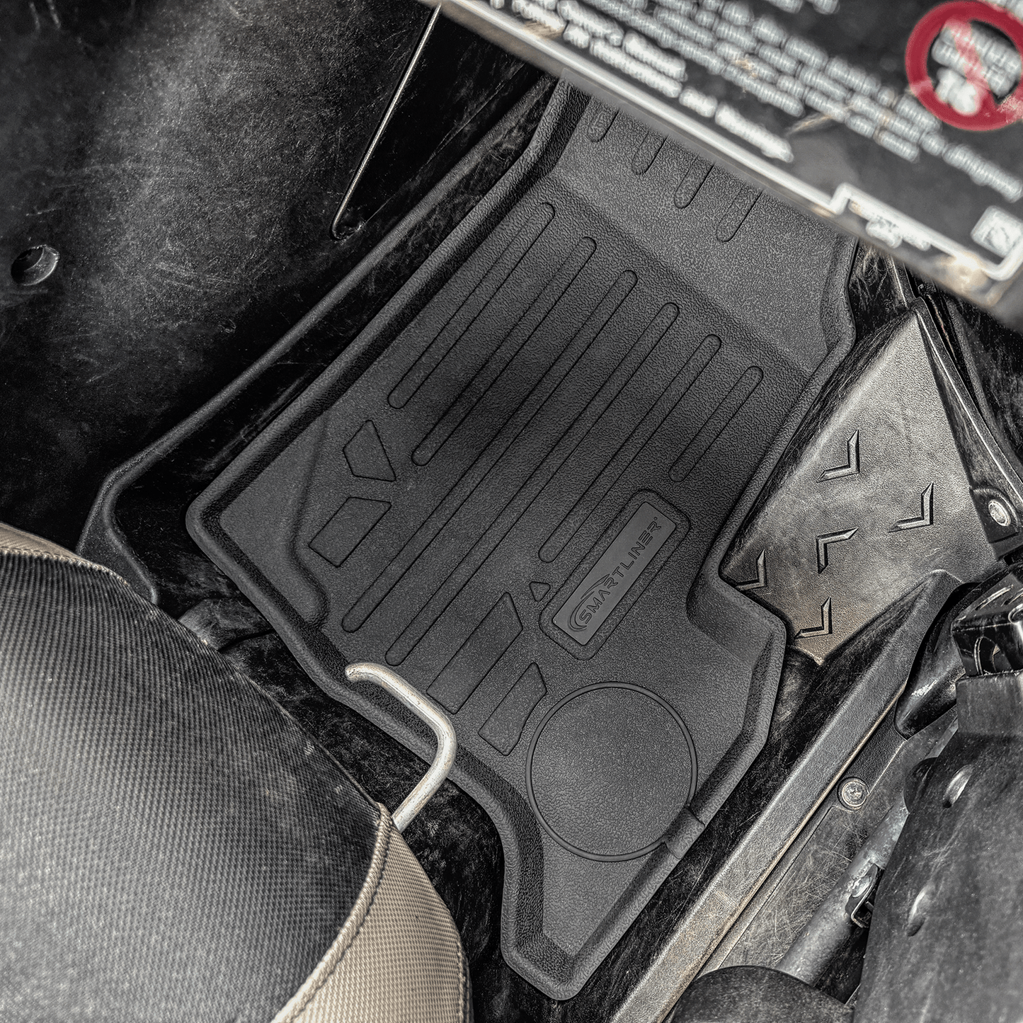 SMARTLINER Rugged Rubber Floor Liners For 2020-2026 Kawasaki TERYX KRX (2 Seater)
