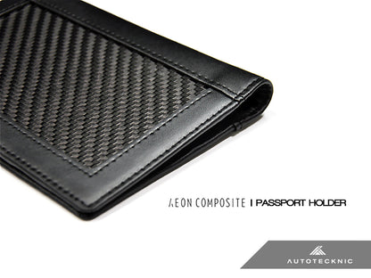 AutoTecknic Carbon Fiber Traveler's Passport Holder