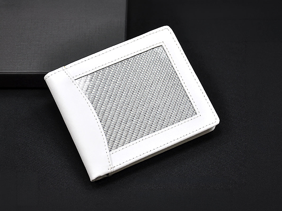 AutoTecknic Silver Fiber Wallet