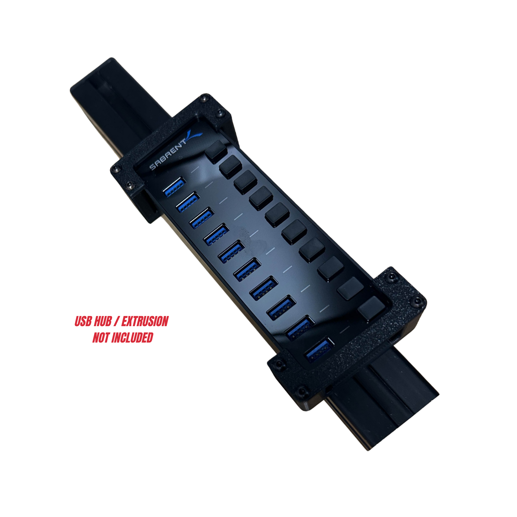 USB 10 Port 60W Hub Mount V2 - Thumbnail 3