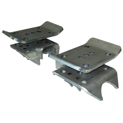 Leaf Spring Perch & Plates (pair)