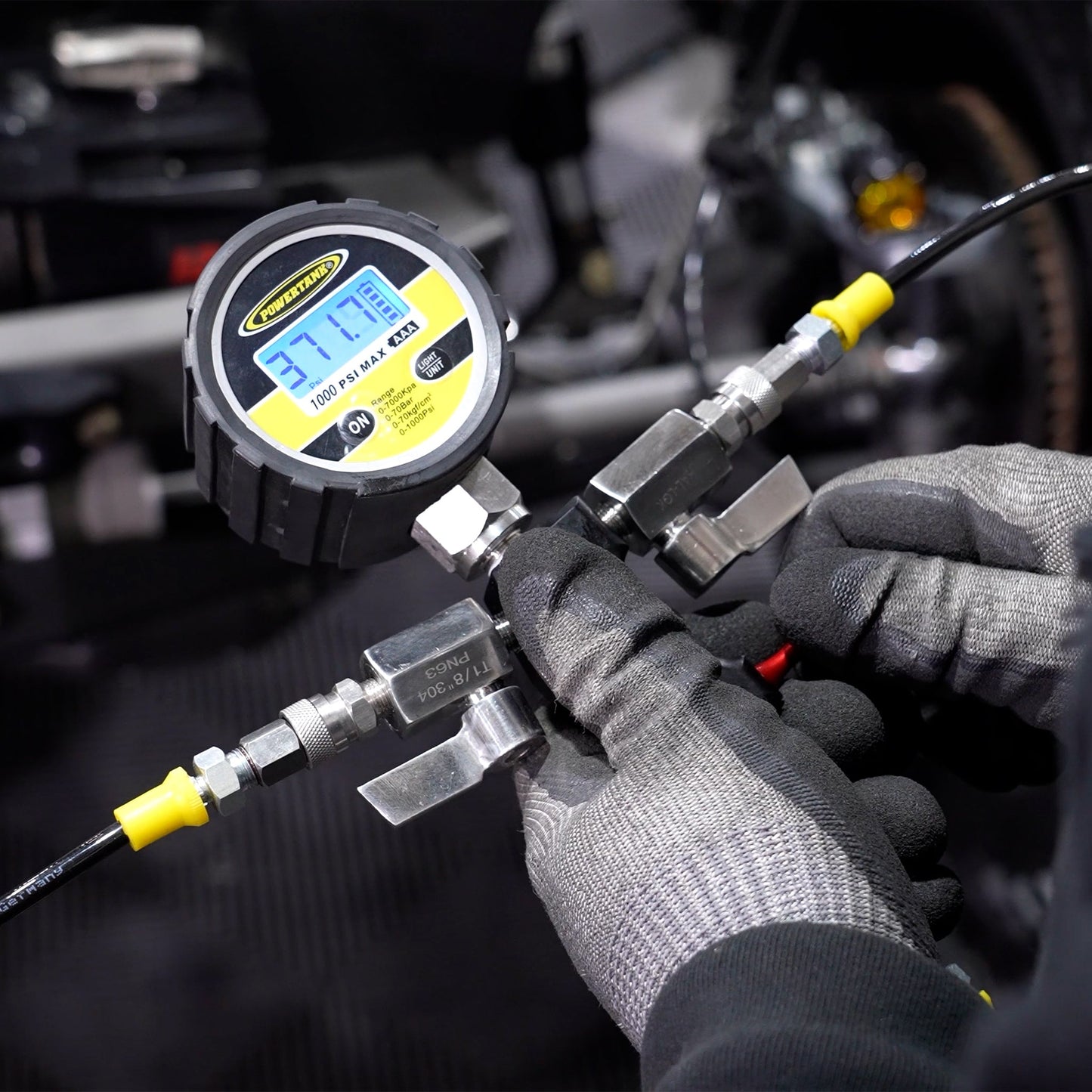 ORI Shock Boss™ V2 - 800 psi Dual Fill Strut Inflator - Portable Nitrogen Shock Tuning Kit