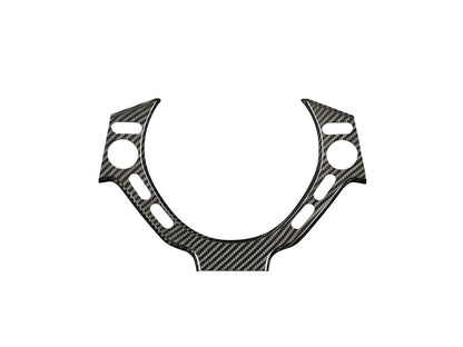 AutoTecknic Dry Carbon Fiber Steering Wheel Trim - Nissan R35 GTR