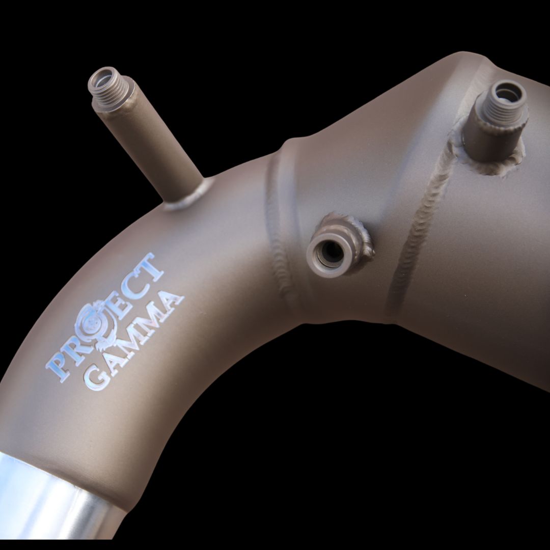 Project Gamma Porsche 992 3.0L Stainless Steel Downpipe DP-992-C