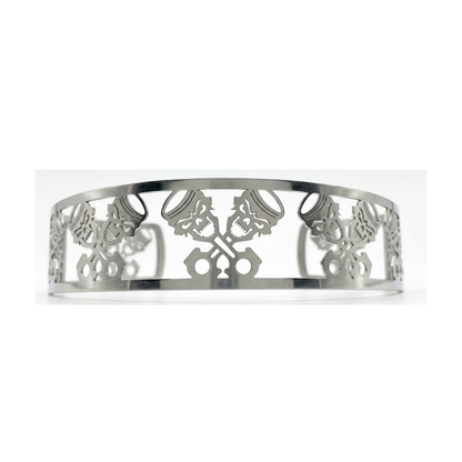Granatelli Blingz Beauty Bandz 14-Inch x 3-Inch Air Cleaner Grill – Skullz and Rods – 750004